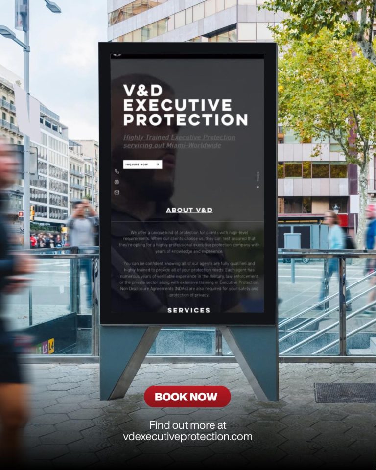 Campaña de V&D Executive Protection en Miami