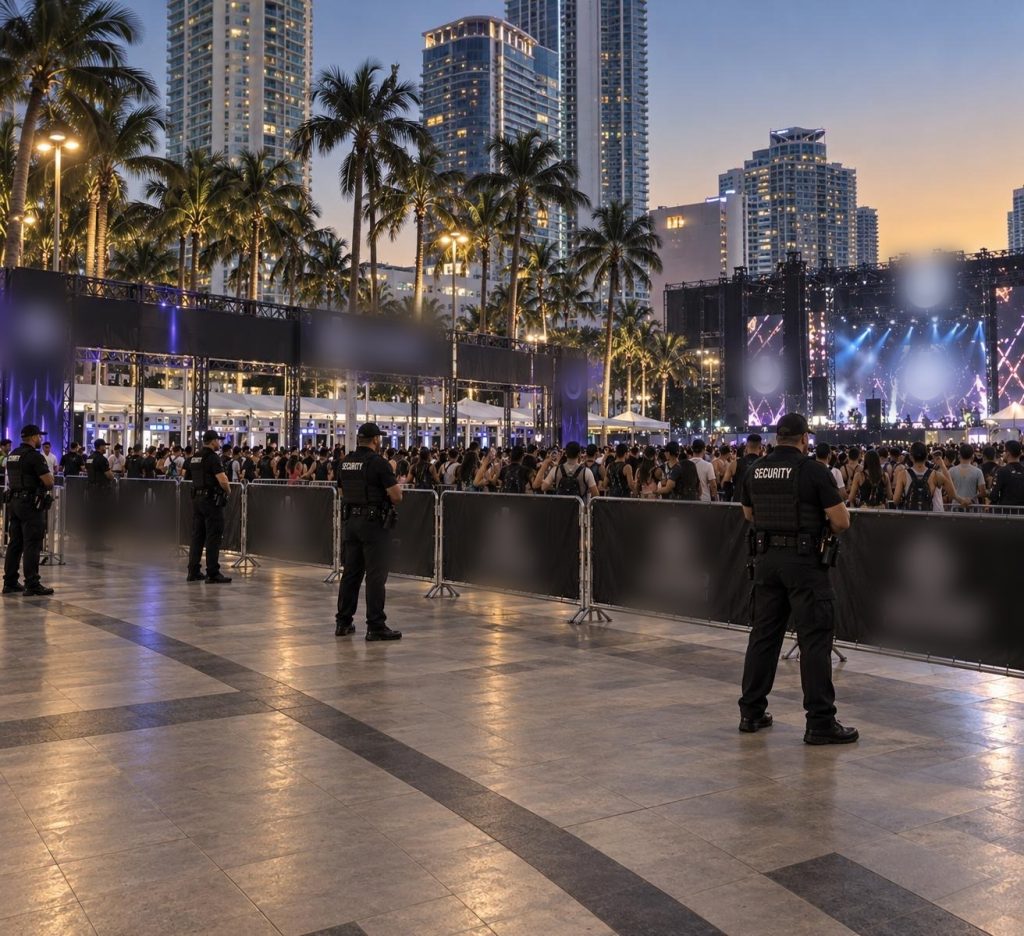 Seguridad para Eventos y Conciertos